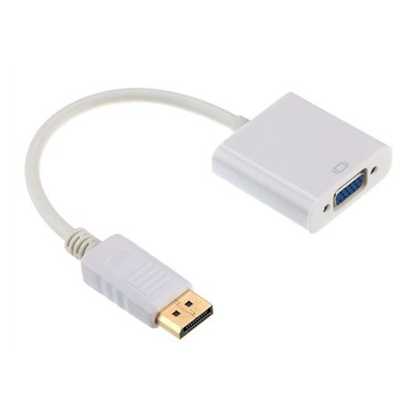 Gembird 15 pin HD D-Sub (HD-15) | Female | 20 pin DisplayPort | Male | White | 0.15 m